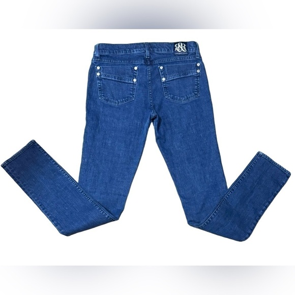Rock & Republic Jeans Skinny Ankle Medium Wash Mid Rise Denim Jeans Y2k Size 28 - Picture 11 of 16